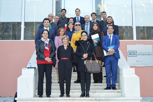 imagem do post do ACSS explica estratégia para os Cuidados de Saúde Primários a delegação marroquina