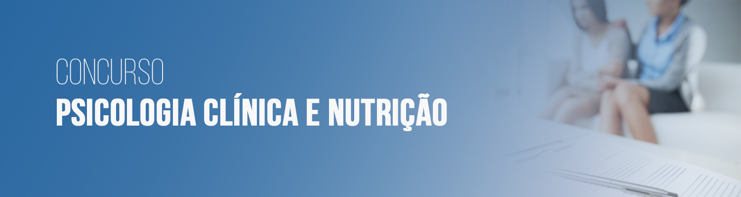 Banner recrutamento de psicólogos e nutricionistas